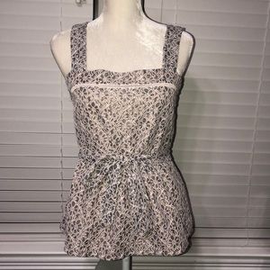 Banana Republic lace tank!